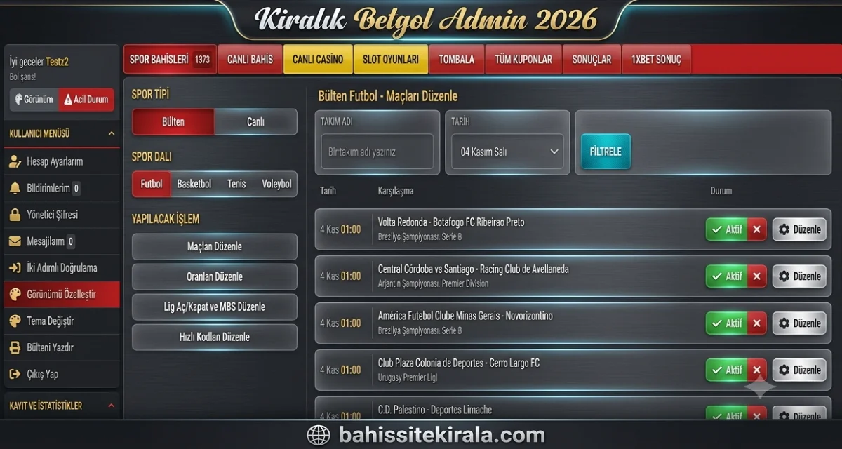 Anasayfa 6 bahis sitesi adminlik fiyati